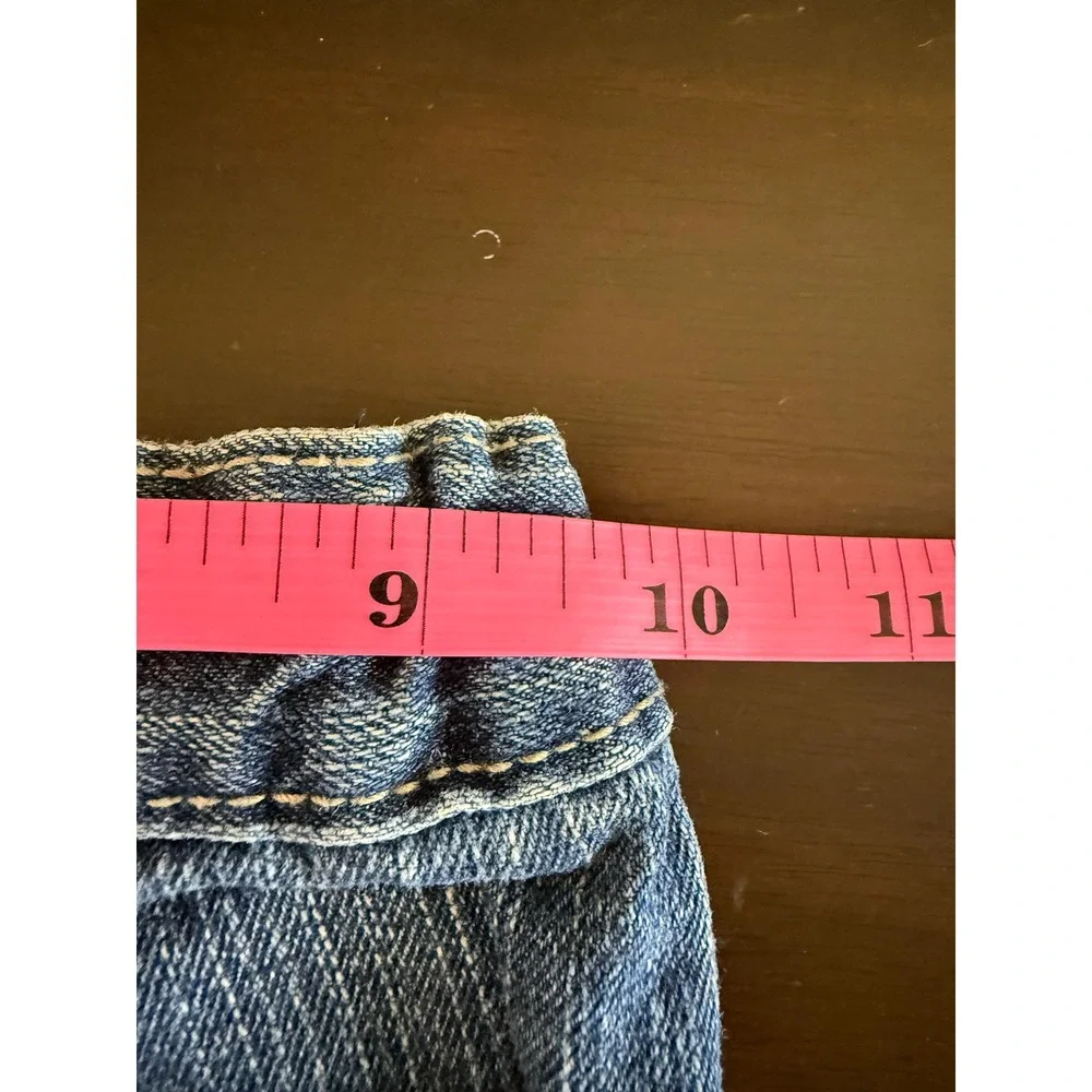 Gymboree Denim Shorts Girls 4 Flower Applique Casual Playwear Toddler‎